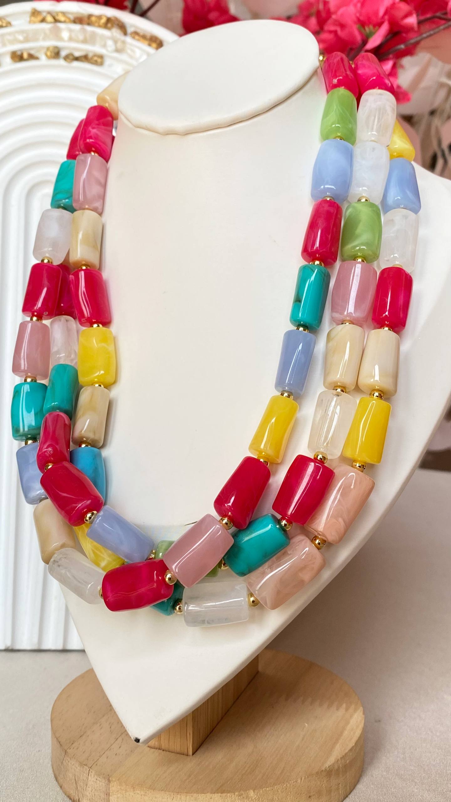 Necklace 3row Lol