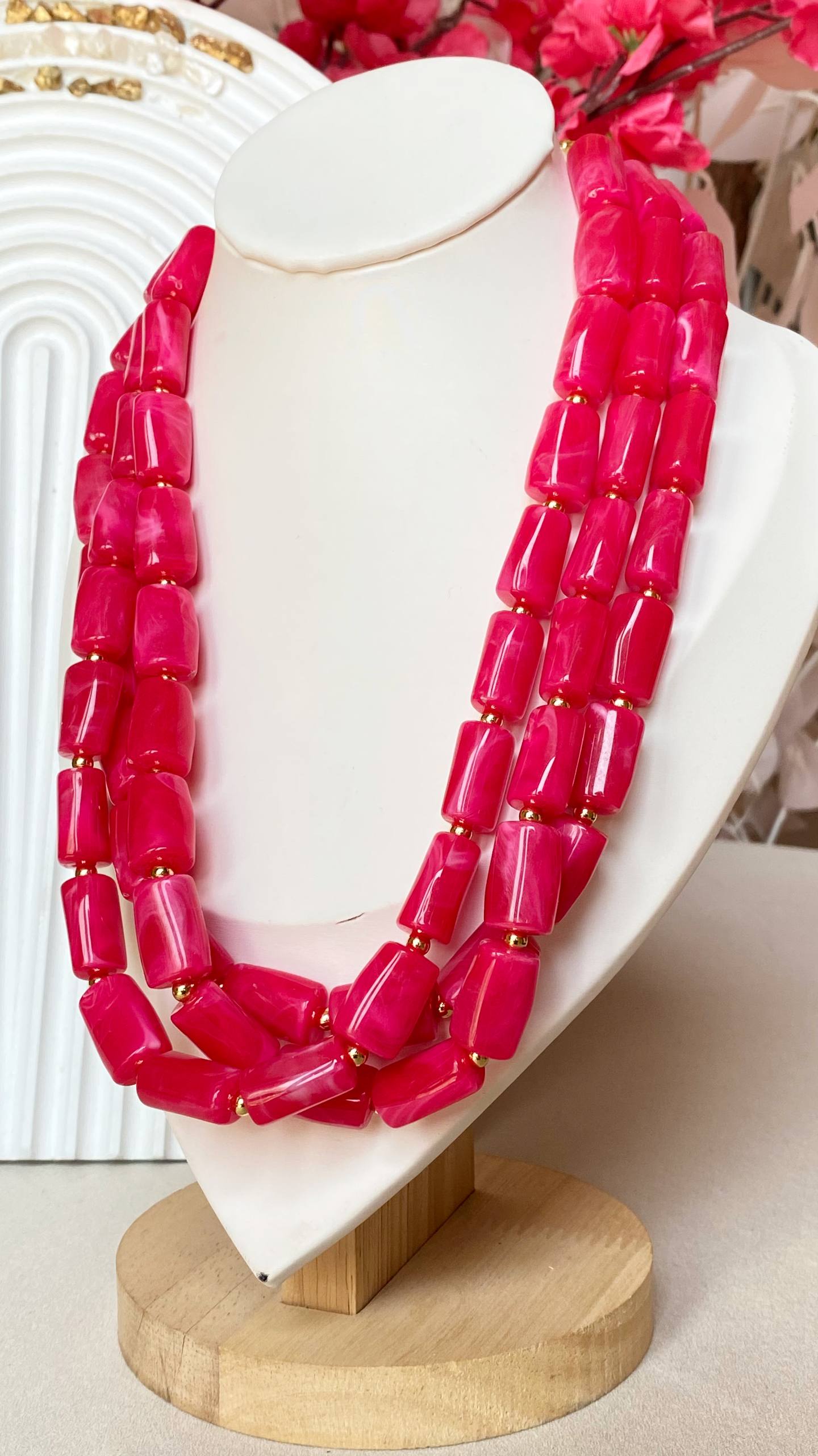 Necklace 3row Lol