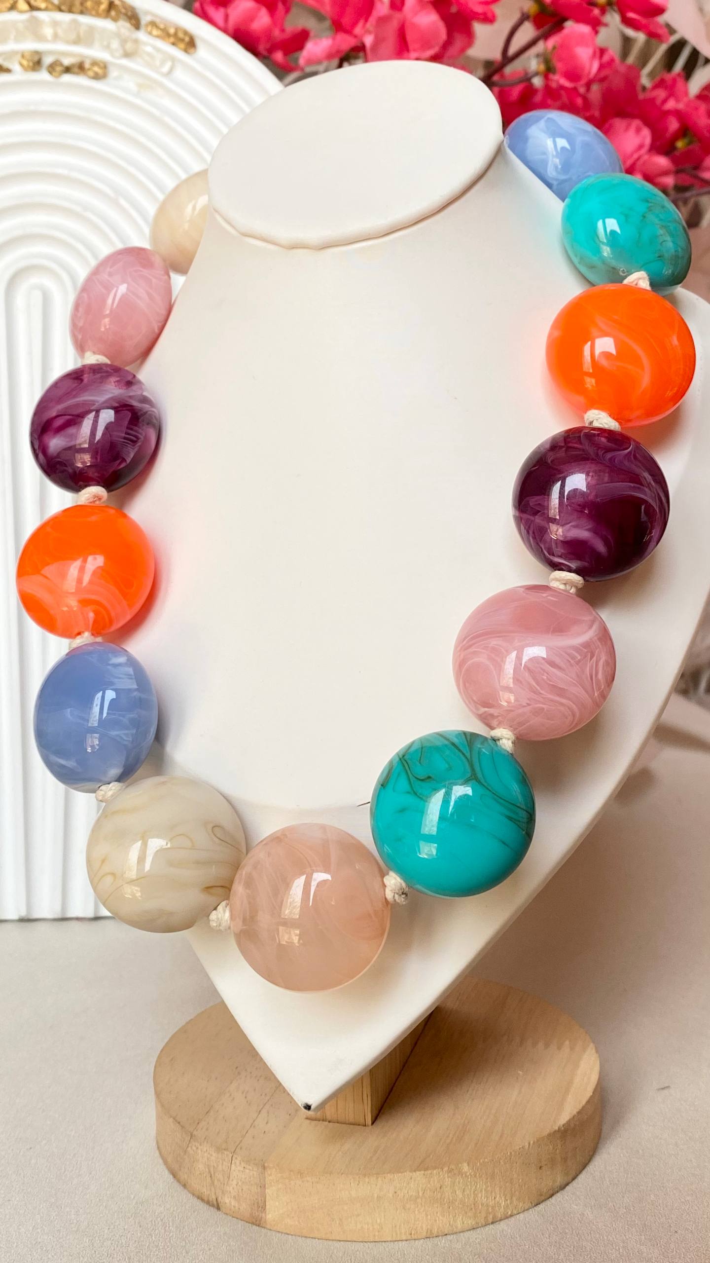Acrylic Necklace Lol