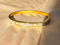 Zircon bangle