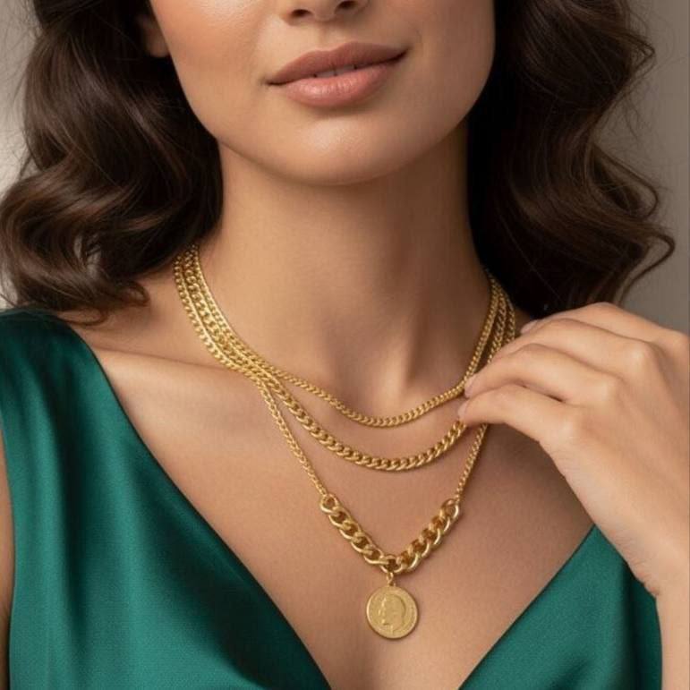 I Necklace  3 drops
