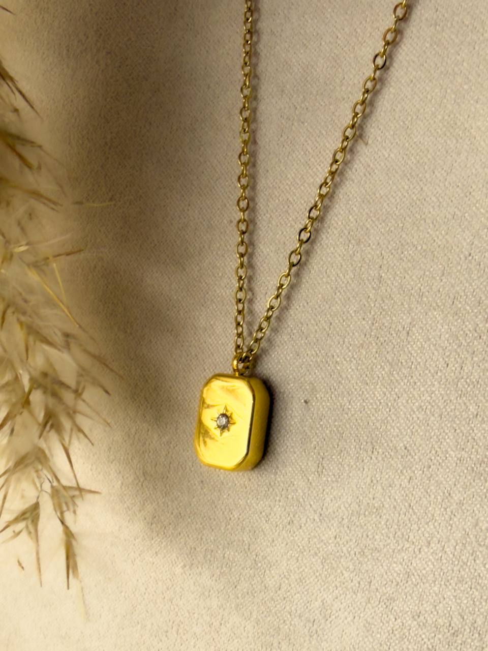Gold necklace