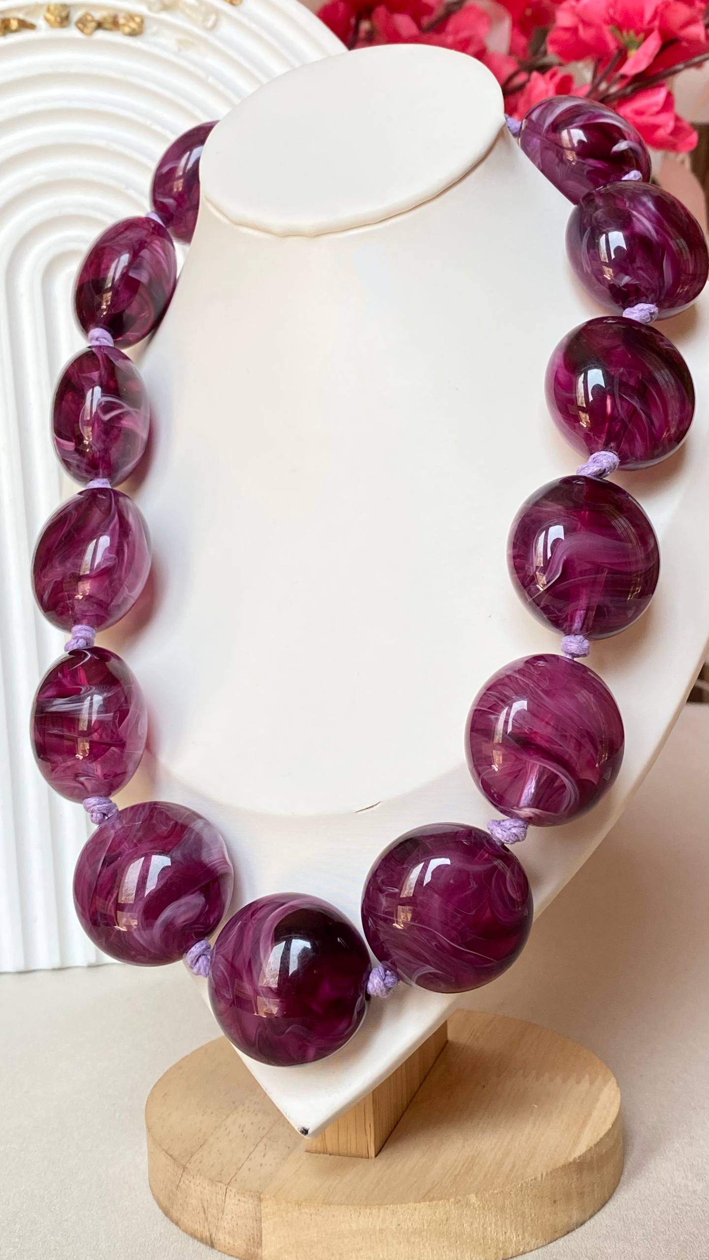 Acrylic Necklace Lol