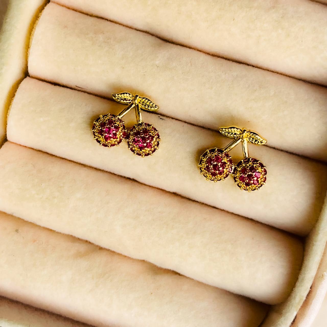 Cherry earing