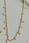 Gold Stainless Steel Necklace – Elegant and Luxurious Design