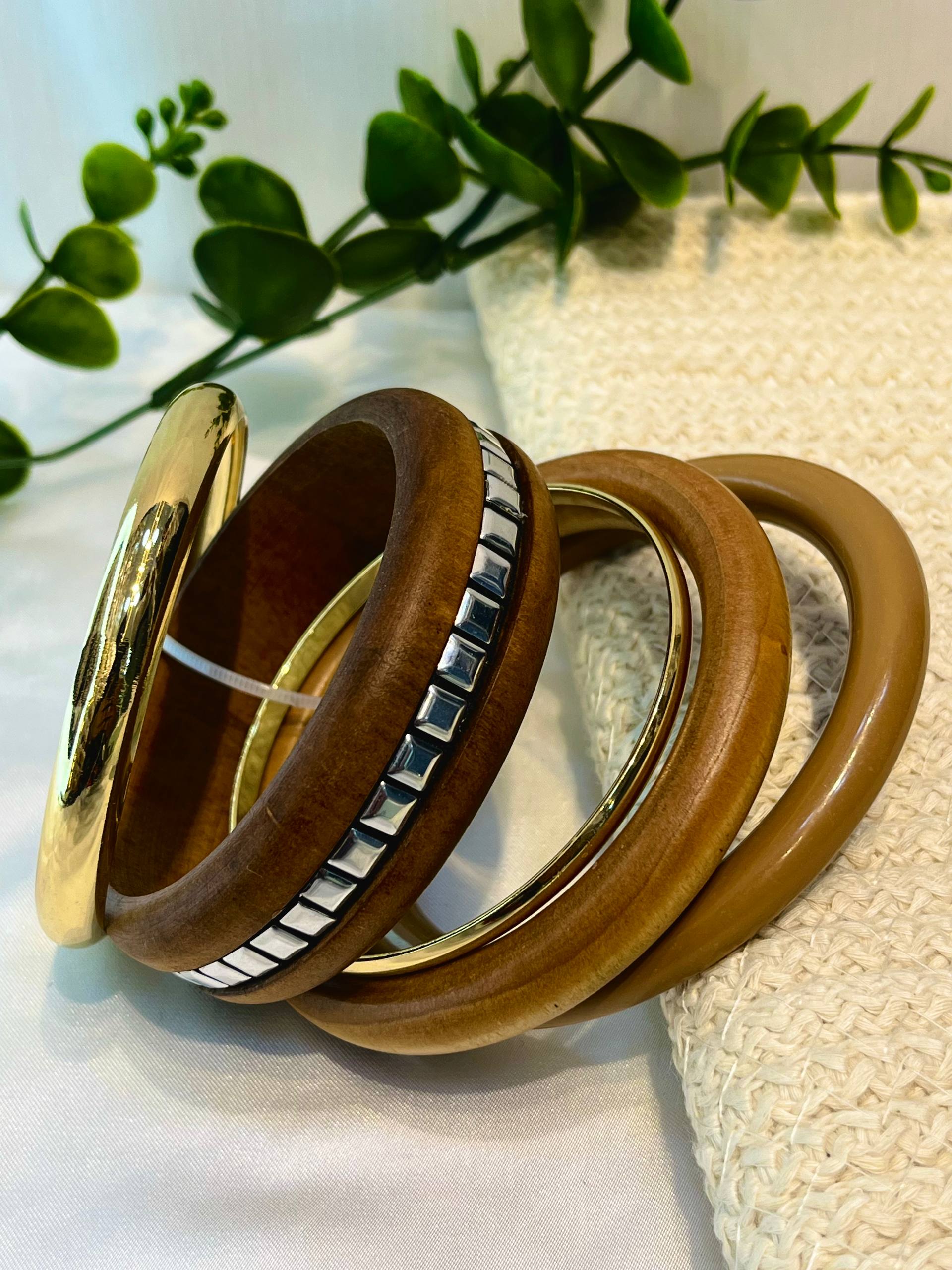 Woody Bangle Set GL