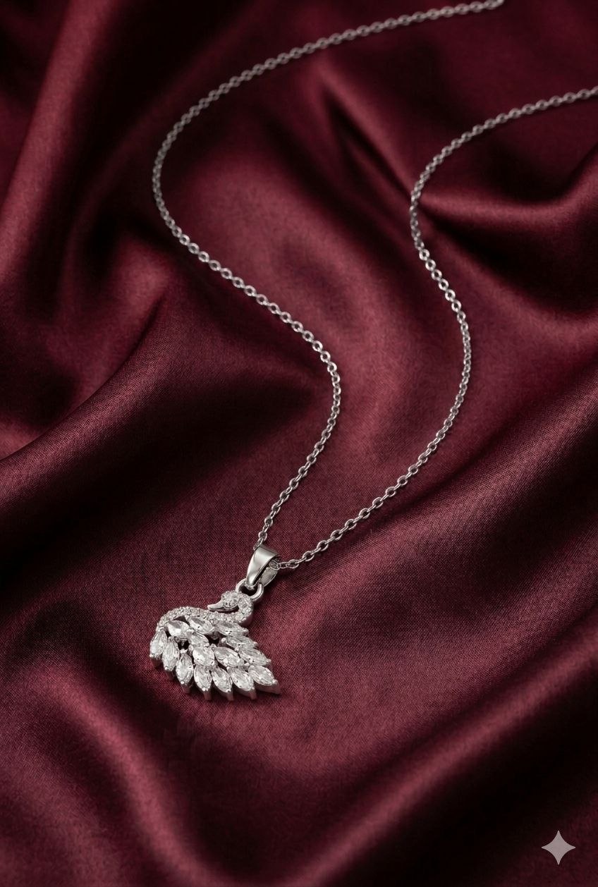 Swan necklace J