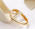 "Gold Stainless Steel Bangle – Elegant and Luxurious Design."