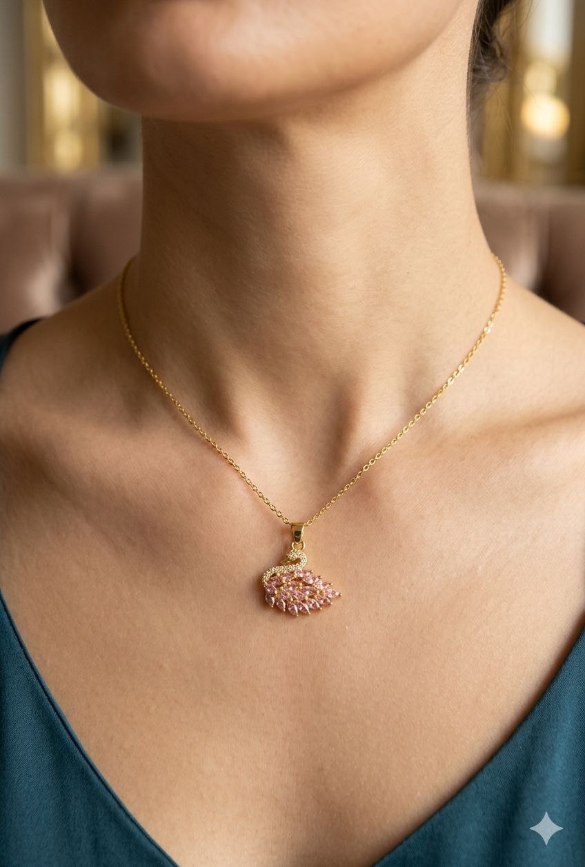 Swan necklace J